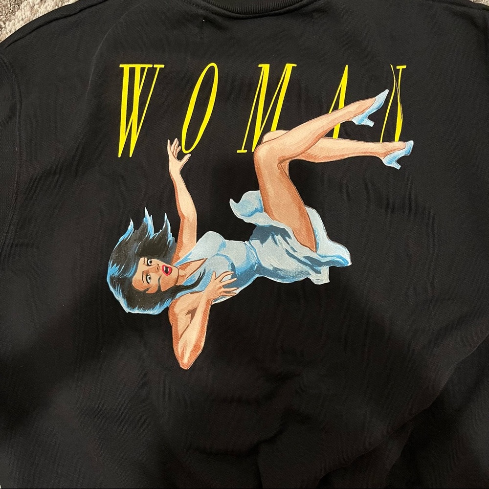 Off-White Black Sweatshirt “No Doubt” “Woman” size small - Picture 6 of 8